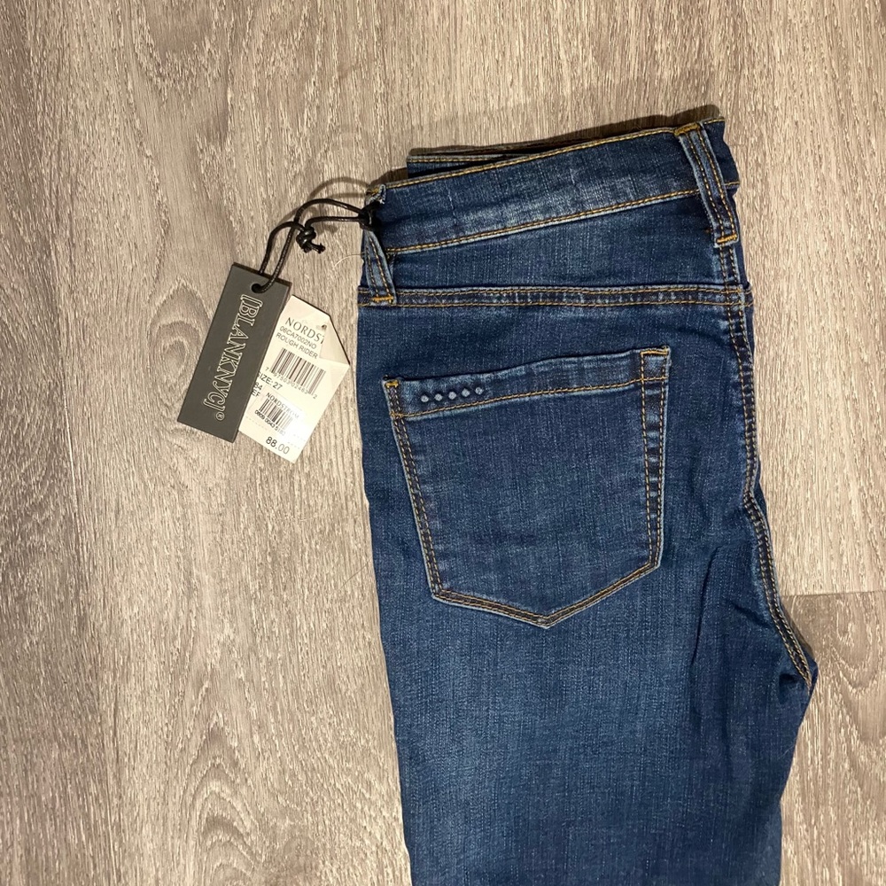 Brand new high-rise skinny jeans